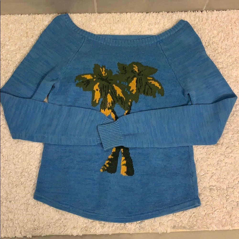Palm Tree Sweater